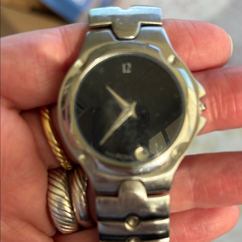 Movado museum men’s Black and Silver - Picture 2 of 6